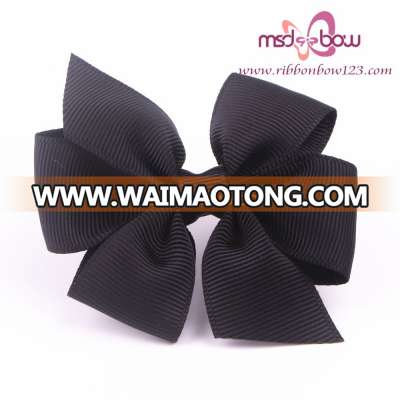 grosgrain hair ribbon bow with clip on back